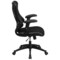 Emma and Oliver High Back Designer Mesh Executive Ergonomic Office Chair w/ Adjustable Arms